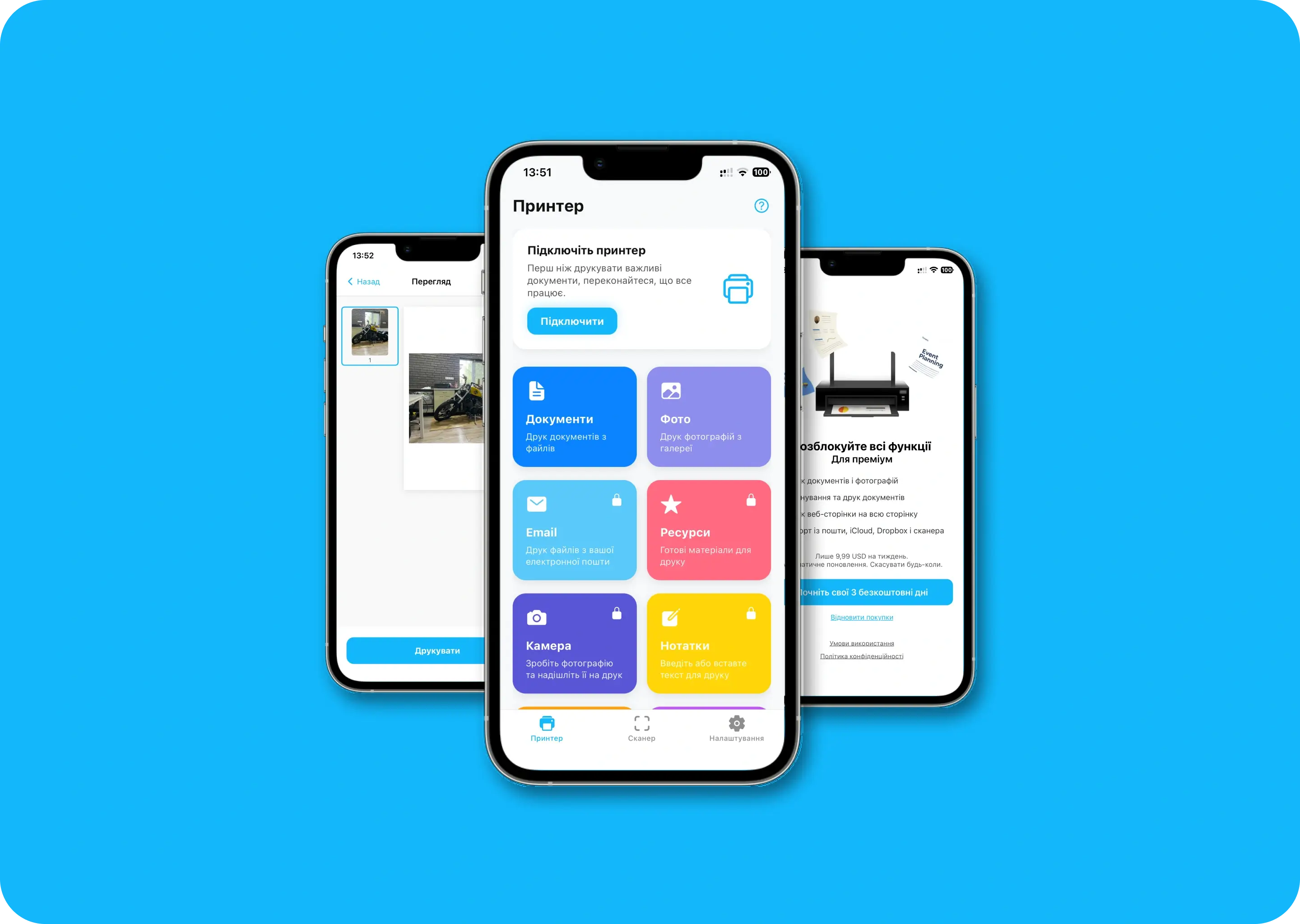 Printer ProMax — iOS додаток